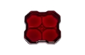 Picture of Diode Dynamics Stage Series Rock Lights - Red Clear Lens
