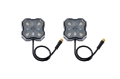 Picture of Diode Dynamics Stage Series Single Color LED Rock Light - Green M8 2-pack