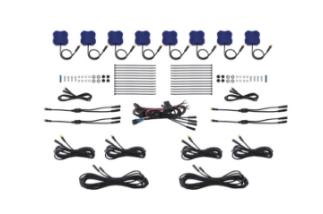 Picture of Diode Dynamics Stage Series Single Color LED Rock Light - Blue M8 8-pack