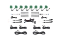 Picture of Diode Dynamics Stage Series Single Color LED Rock Light - Green M8 8-pack