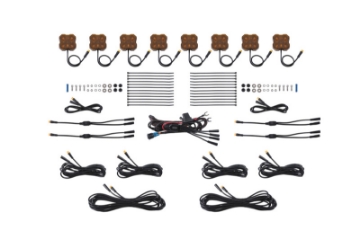 Picture of Diode Dynamics Stage Series Single Color LED Rock Light - Amber M8 8-pack