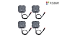 Picture of Diode Dynamics Stage Series RGBW LED Rock Light 4-pack
