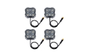 Picture of Diode Dynamics Stage Series Single Color LED Rock Light - Green M8 4-pack