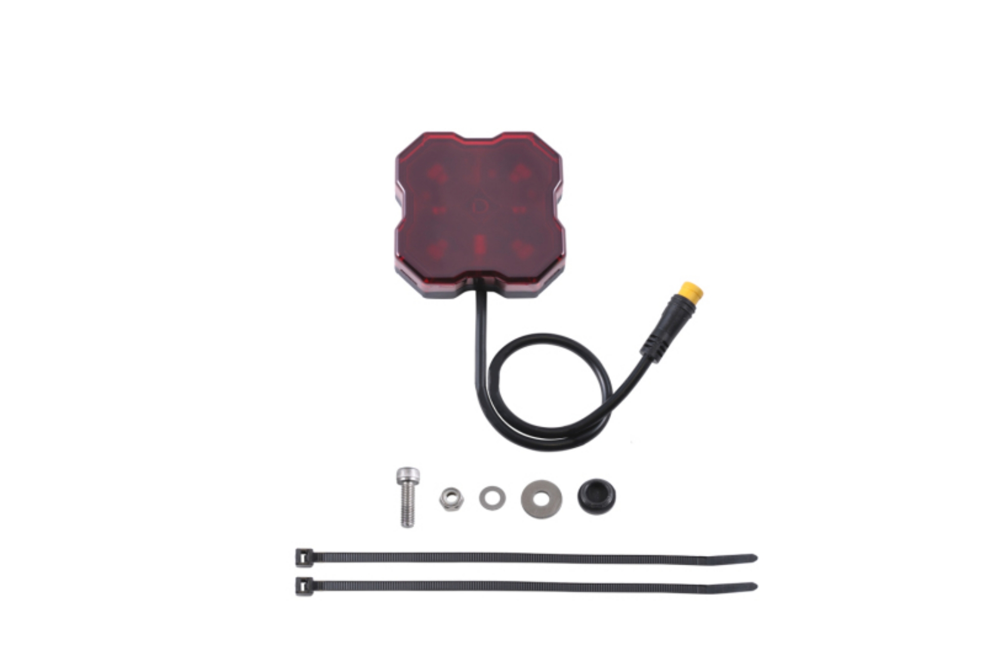 Picture of Diode Dynamics Stage Series Single Color LED Rock Light - Red M8 one