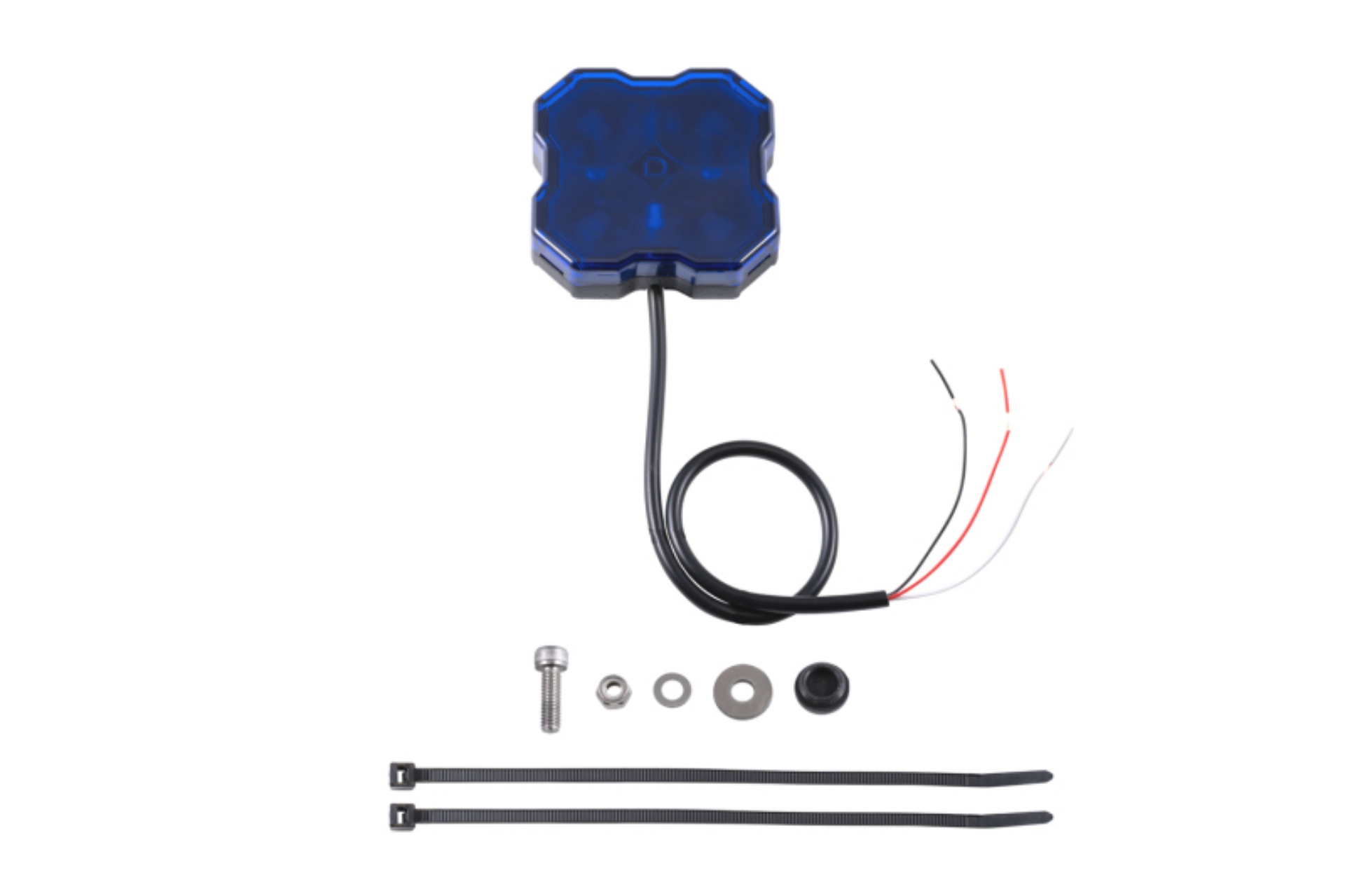 Picture of Diode Dynamics Stage Series Single Color LED Rock Light - Blue Hookup one