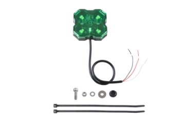 Picture of Diode Dynamics Stage Series Single Color LED Rock Light - Green Hookup one