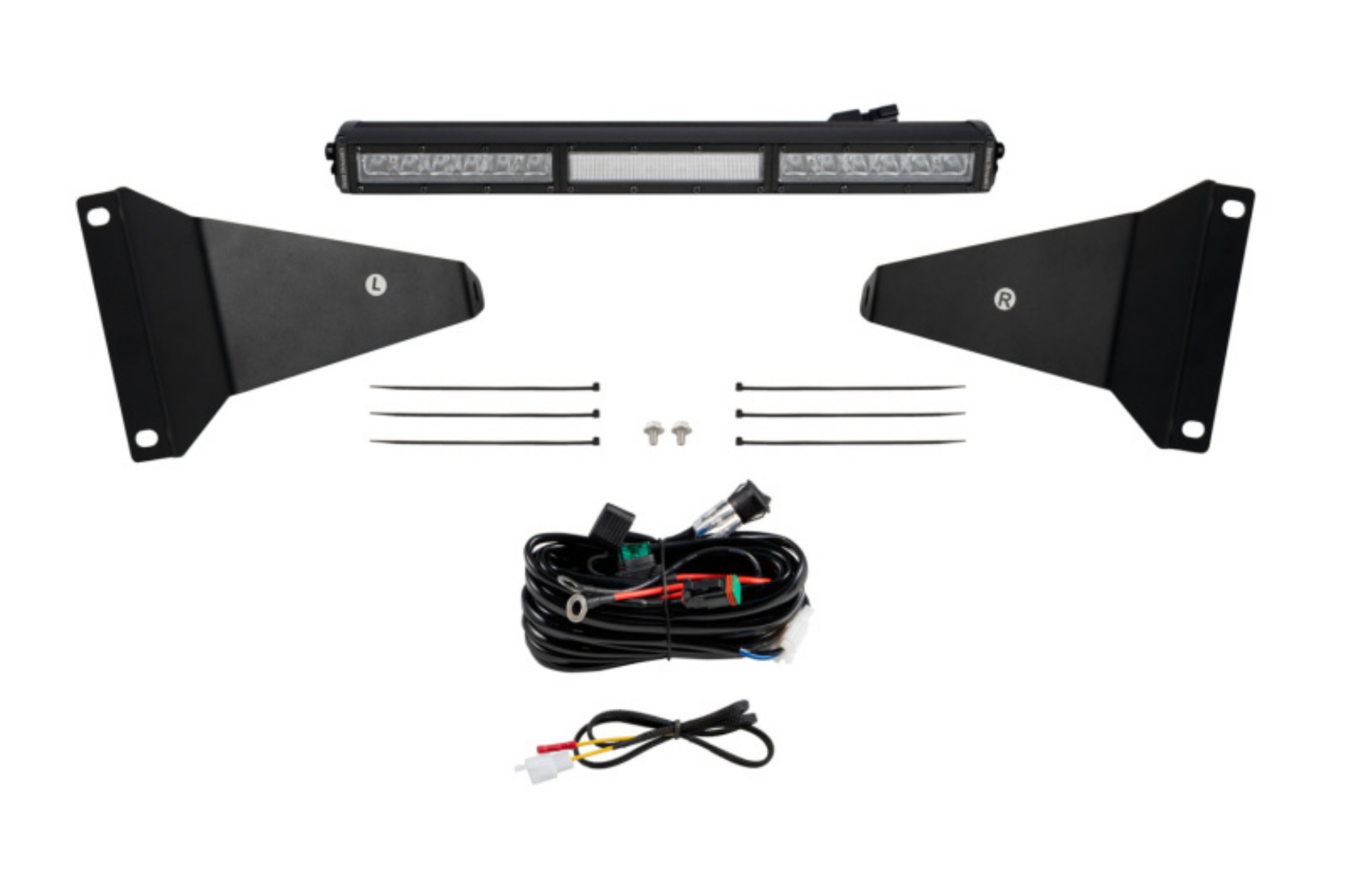 Picture of Diode Dynamics Stealth Bumper Light Bar Kit for 2019-Present Ram - White Combo