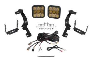 Picture of Diode Dynamics Stage Series Ditch Light Kit for 2019-Present Ram SS5 - Sport Yellow Combo
