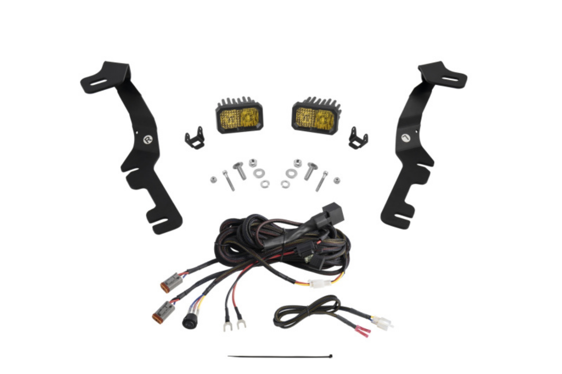 Picture of Diode Dynamics Stage Series Ditch Light Kit for 2019-Present Ram C2 - Yellow Pro Combo