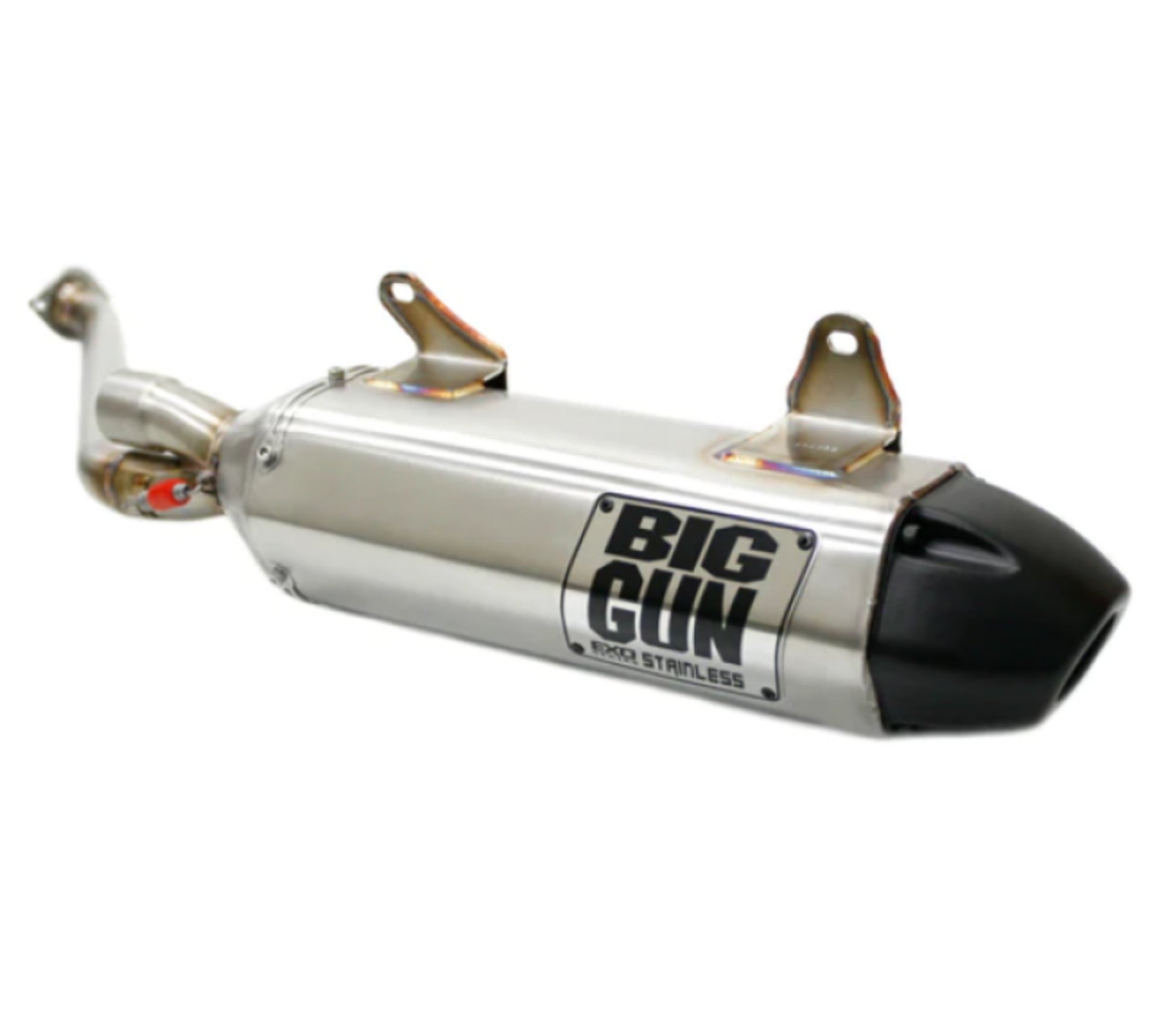 Picture of Big Gun 06-12 Kawasaki BRUTE FORCE 650 IRS EXO Stainless Slip On Exhaust