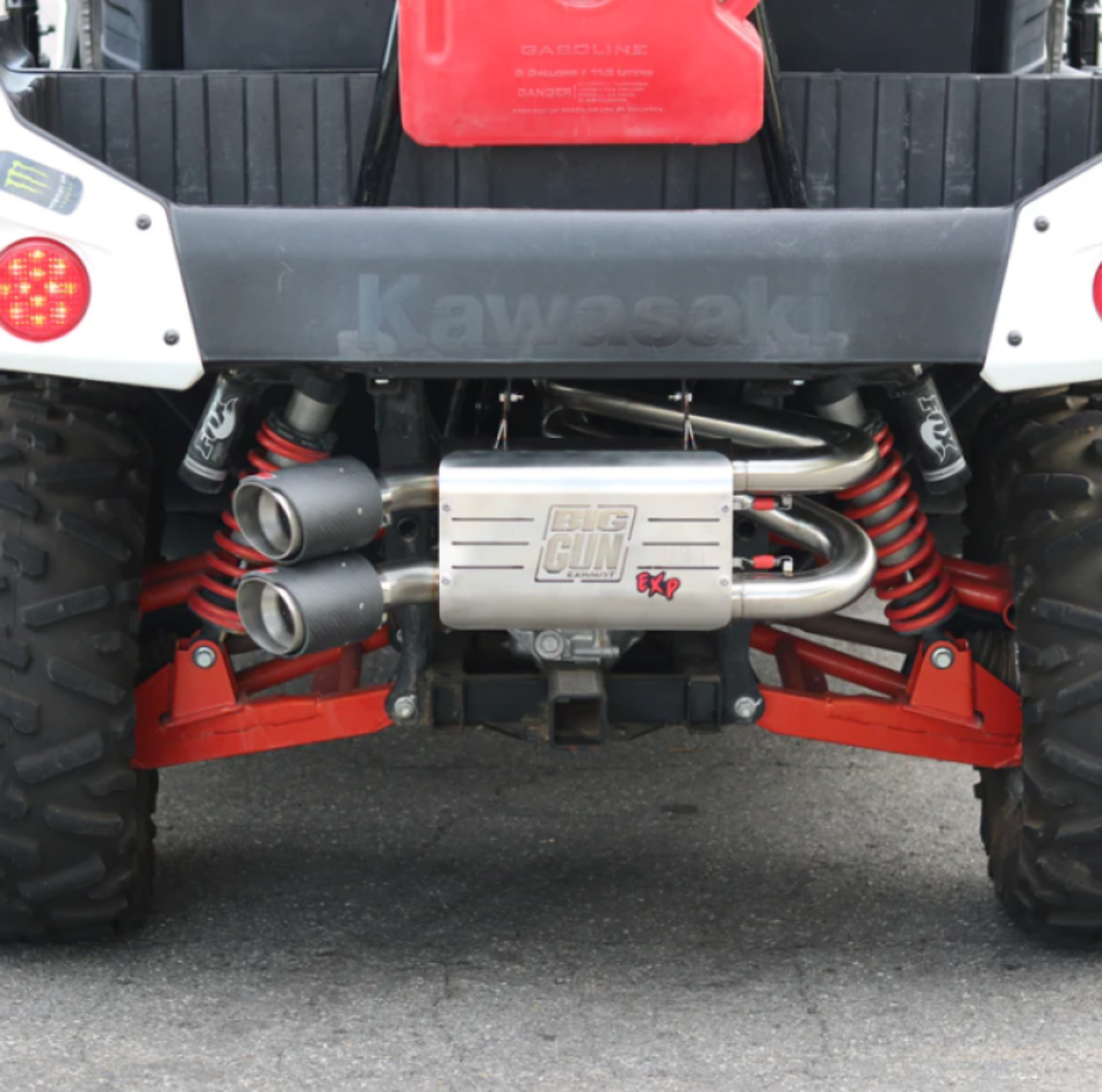 Picture of Big Gun 12-23 Kawasaki TERYX 4 750 Explorer Series Dual Slip On Exhaust
