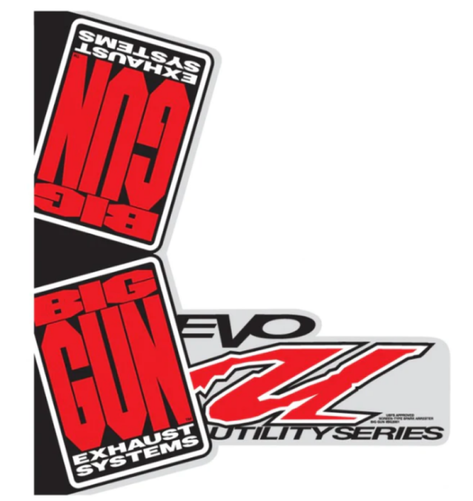 Picture of Big Gun EVO U Muffler Wrap Decal