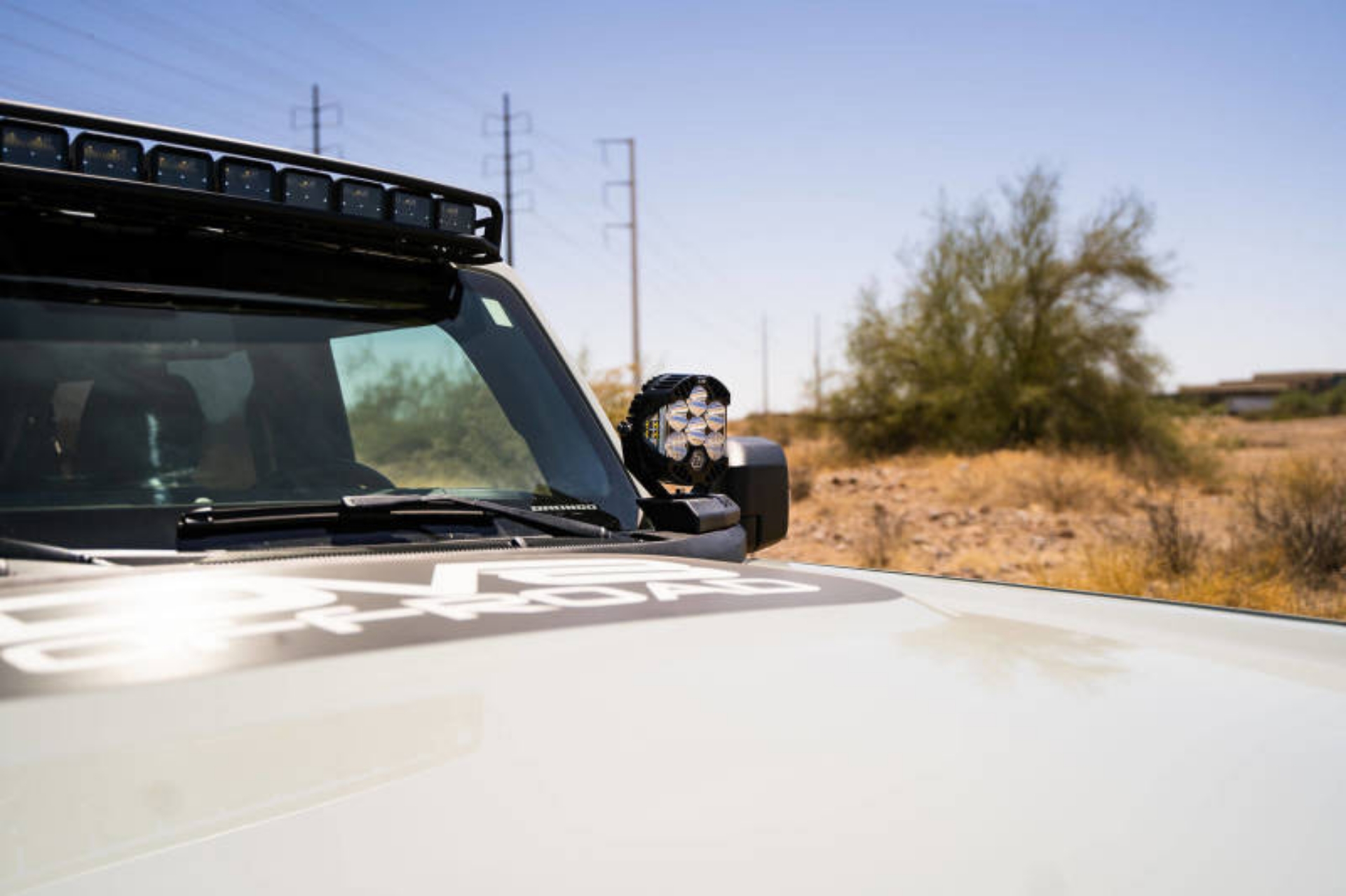 Picture of DV8 21-22 Ford Bronco A-Pillar Pod Light Mounts