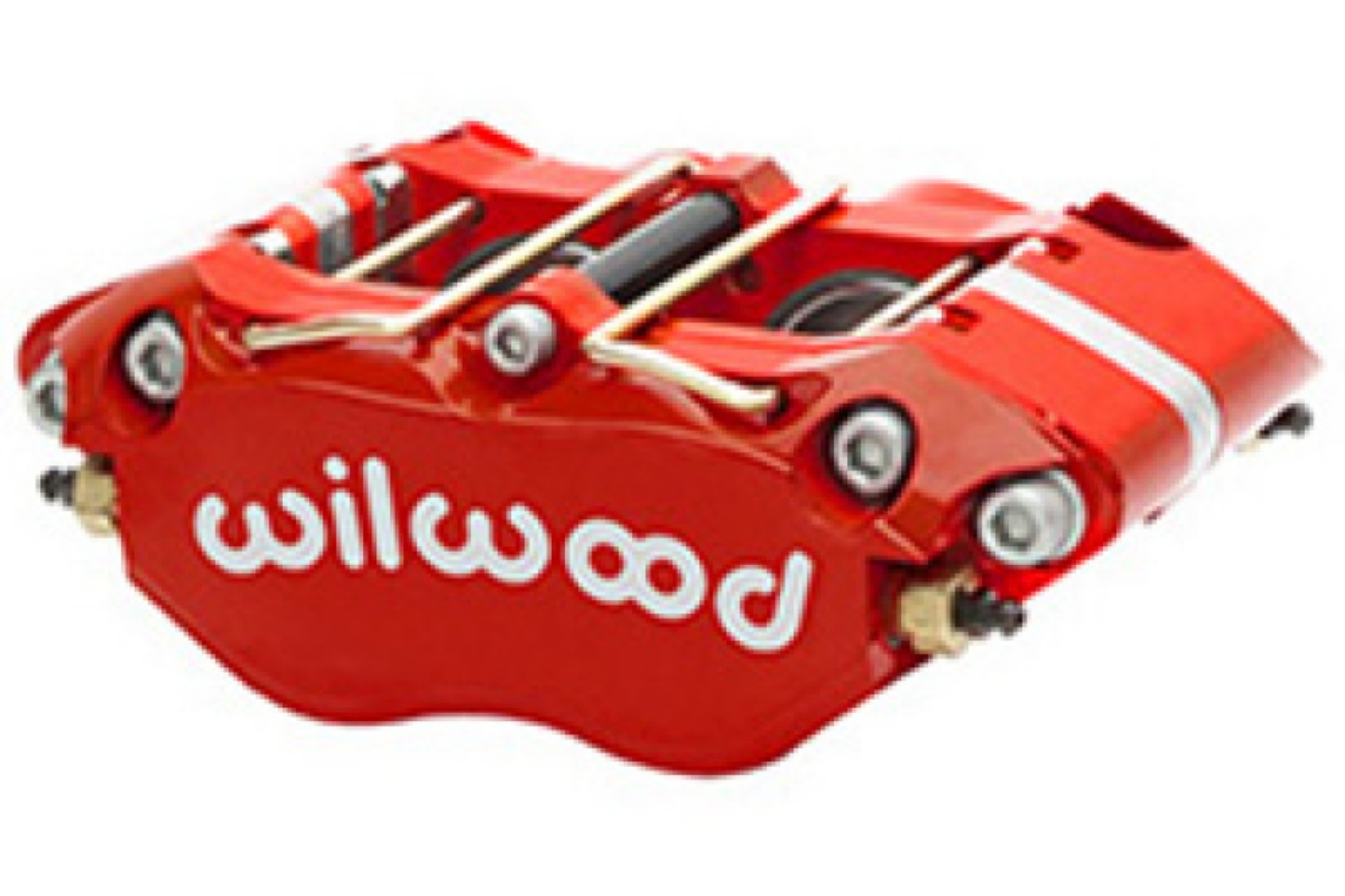 Picture of Wilwood Caliper-Dynapro Radial Thin Pad 1-75in Pistons -81in Disc - Red