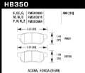 Picture of Hawk Honda-Acura ER-1 Endurance Racing Rear Brake Pads