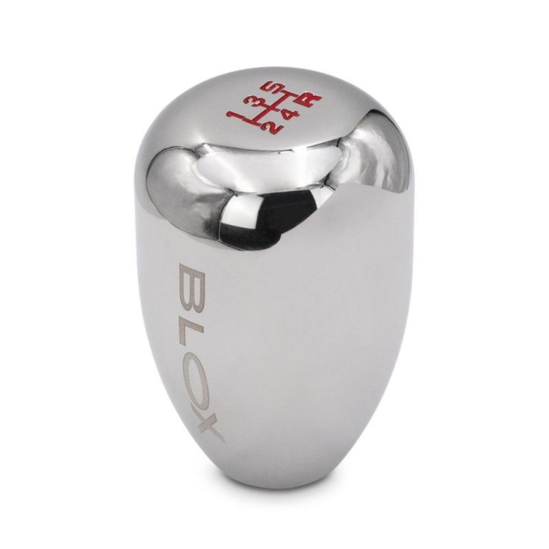 Picture of BLOX Racing Limited Series 5-Speed Billet Shift Knob Chrome Finish - M10X1-5