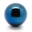 Picture of BLOX Racing V2 - 490 Limited Series Spherical Shift Knob 10X1-5 - Electric Blue