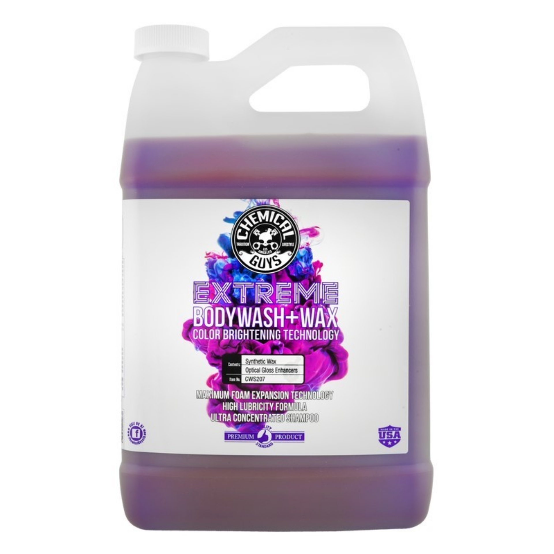 Picture of Chemical Guys Extreme Body Wash Soap + Wax - 1 Gallon