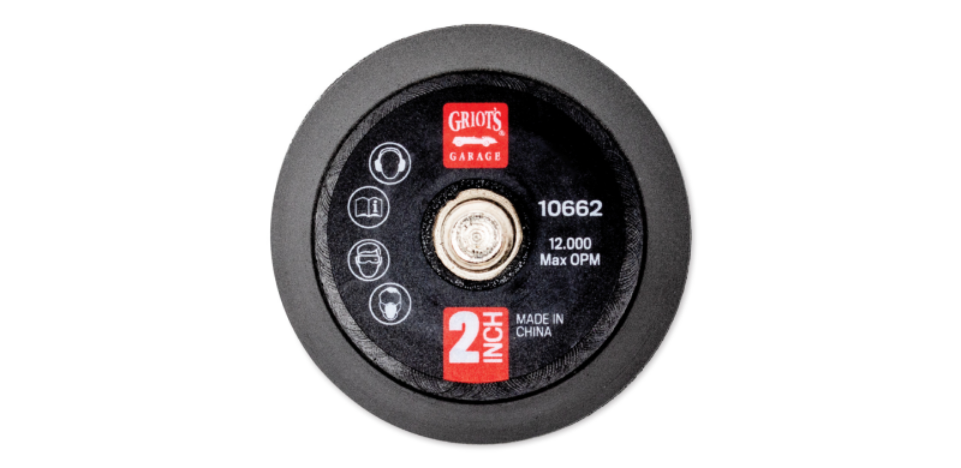 Picture of Griots Garage 2in Random Orbital Backing Plate