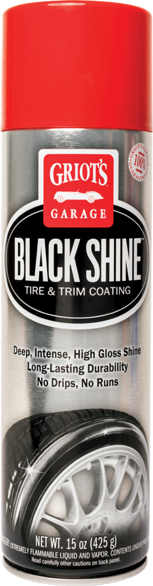 Picture of Griots Garage Black Shine Tire and Trim Coating - 15oz Aerosol