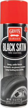 Picture of Griots Garage Black Satin Tire Coating - 15oz Aerosol