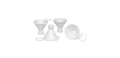 Picture of Griots Garage Threaded Bottle-Top Funnels Set of 4