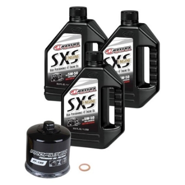 Picture of Maxima SXS Polaris Turbo Quick Change Kit w-Full Synthetic 10W50 Engine Oil-Filter-Hardware