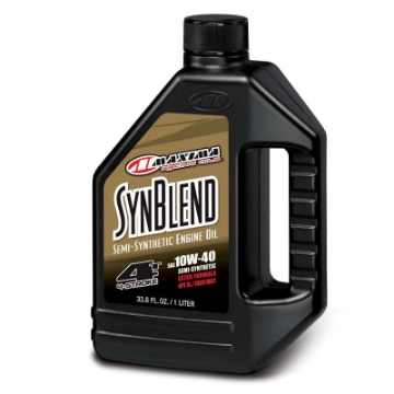 Picture of Maxima Syn Blend Ester 4T Semi-Synthetic 10W40 Engine Oil - 1L