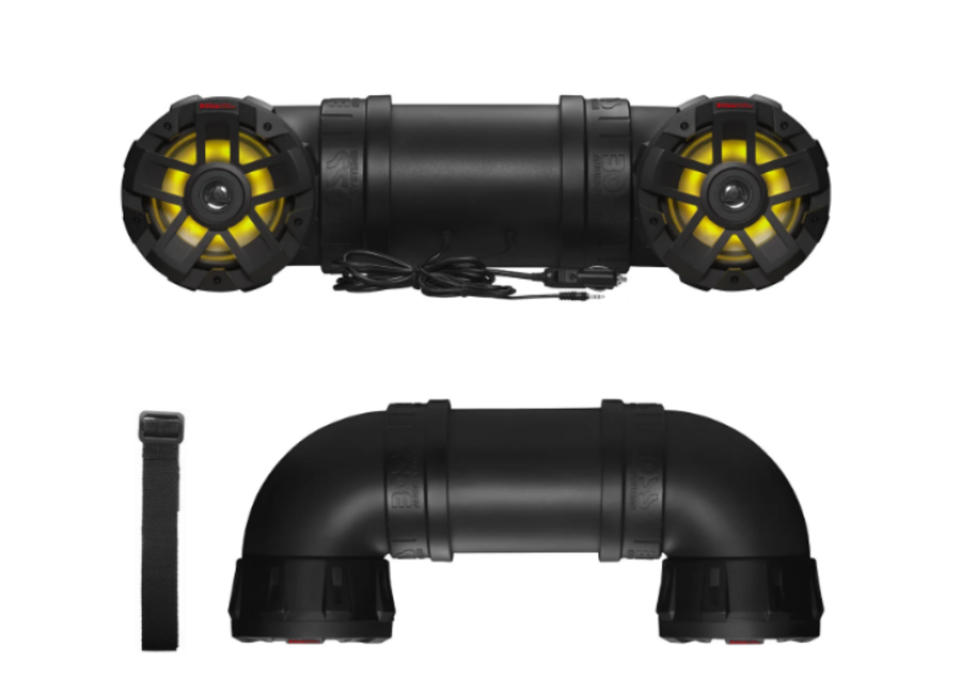 Picture of Boss Audio Systems ATV Amplified Bluetooth Sound System - 6-5in Speakers - RGB Illumination