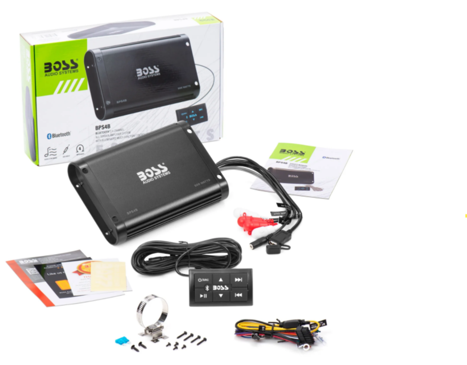 Picture of Boss Audio Systems 4 Channel ATV Bluetooth Amplifier - Weather Resistant