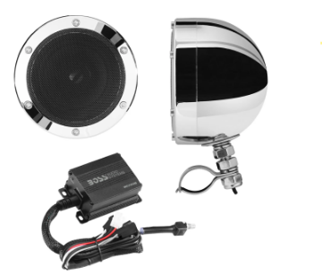 Picture of Boss Audio Systems Motorcycle Speaker Amplifier - Bluetooth - 4in Speakers
