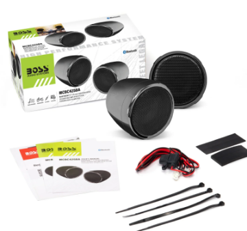 Picture of Boss Audio Systems Motorcycle Bluetooth Amplified 3in Speakers