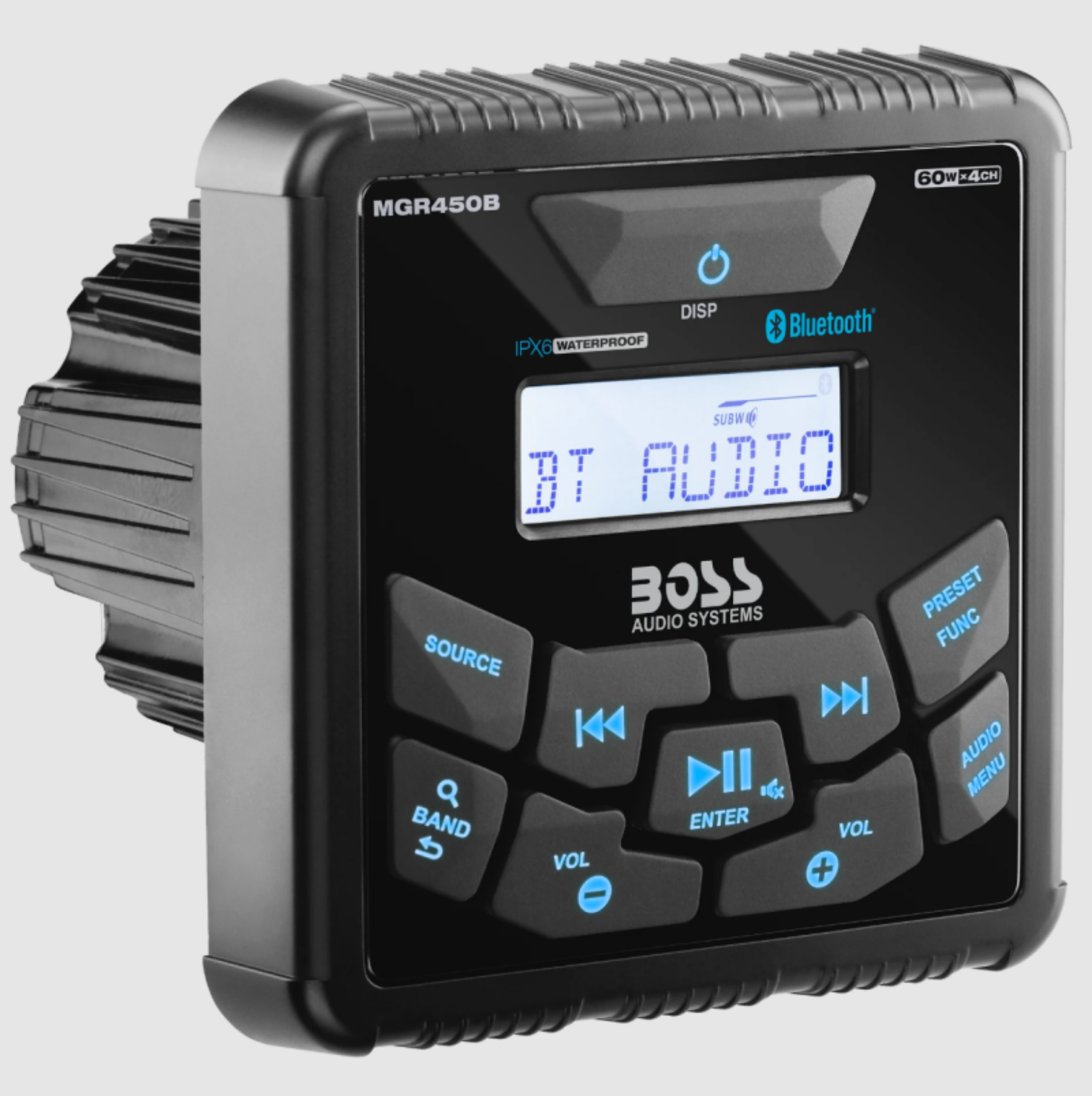 Picture of Boss Audio Systems Marine Gauge Receiver - Bluetooth - No CD - USB - AM - FM