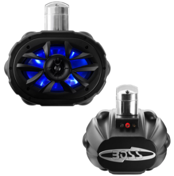 Picture of Boss Audio Systems 6 x 9In ATV UTV Marine Waketower Stereo Speakers - RGB Illumination