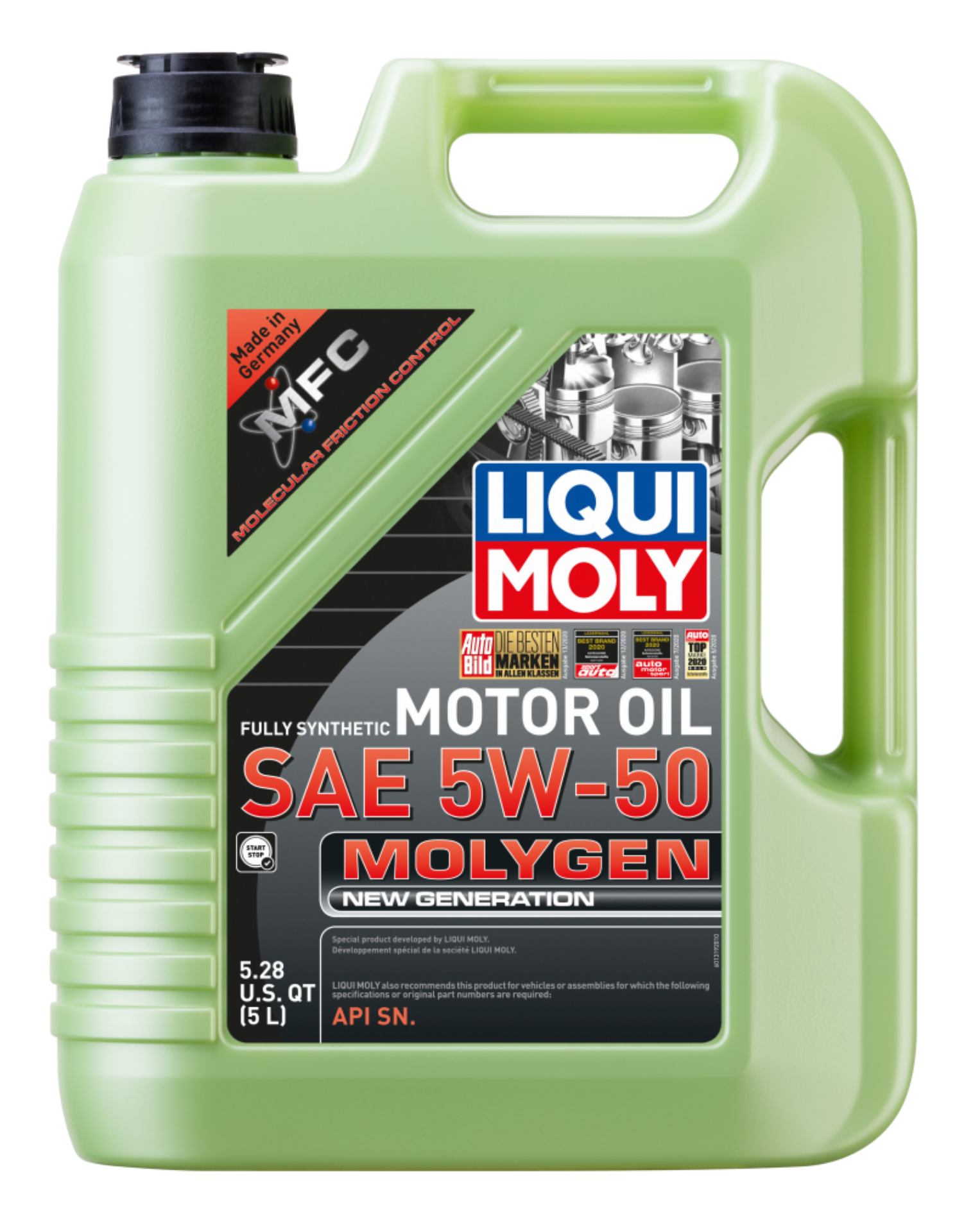 Picture of LIQUI MOLY 5L Molygen New Generation Motor Oil SAE 5W50