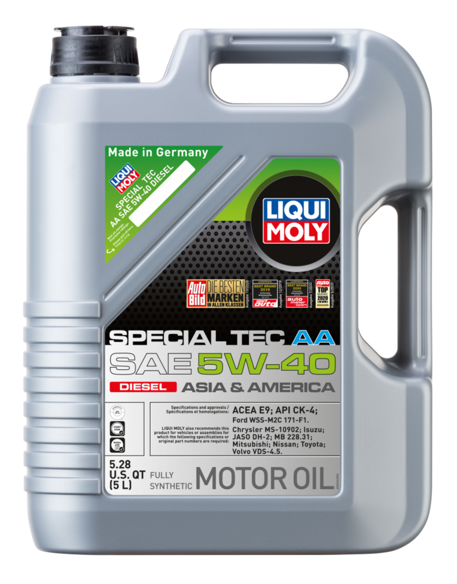 Picture of LIQUI MOLY 5L Special Tec AA Motor Oil SAE 5W40 Diesel
