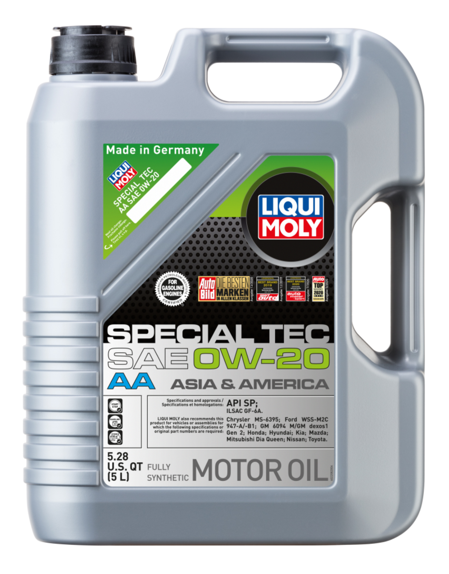 Picture of LIQUI MOLY 5L Special Tec AA Motor Oil SAE 0W20