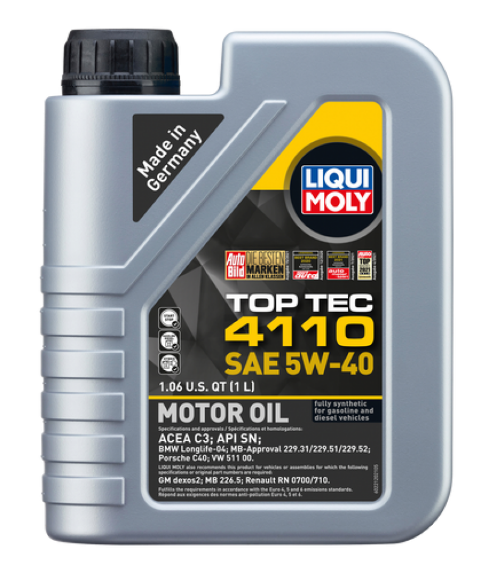 Picture of LIQUI MOLY 1L Top Tec 4110 Motor Oil SAE 5W40