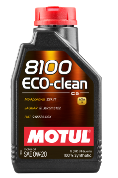 Picture of Motul 1L Synthetic Engine Oil 8100 0W20 Eco-Clean