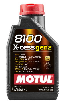 Picture of Motul 1L Synthetic Engine Oil 8100 5W40 X-CESS