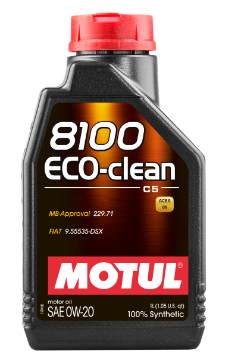 Picture of Motul 1L Synthetic Engine Oil 8100 Eco-Clean 0W20