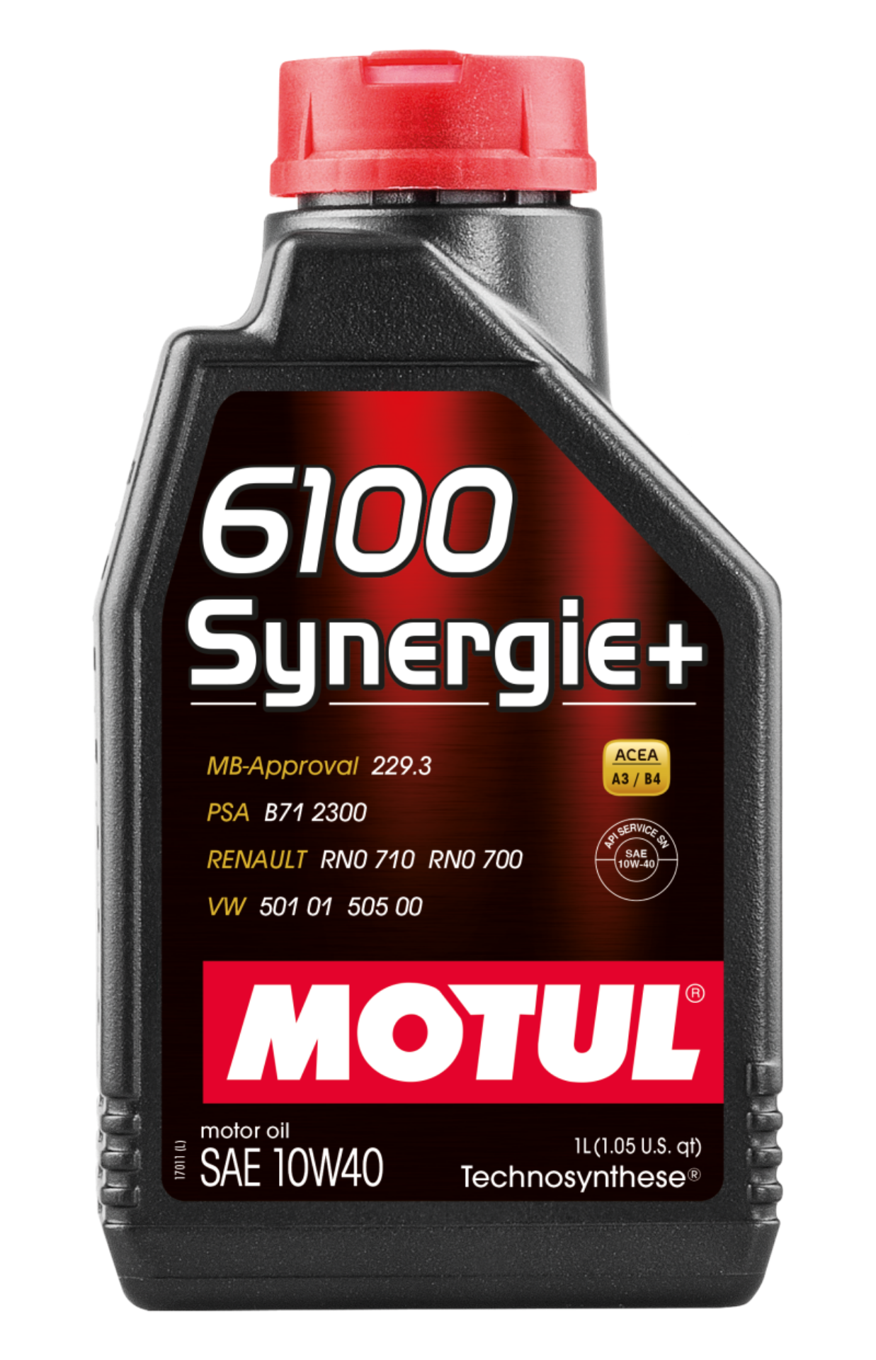 Picture of Motul 1L Technosynthese Engine Oil 6100 SYNERGIE+ 10W40 - 1L