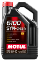 Picture of Motul 4x4L Engine Oil 6100 SYN-CLEAN 5W40 - VW 502-00-505-00 - MB 229-5