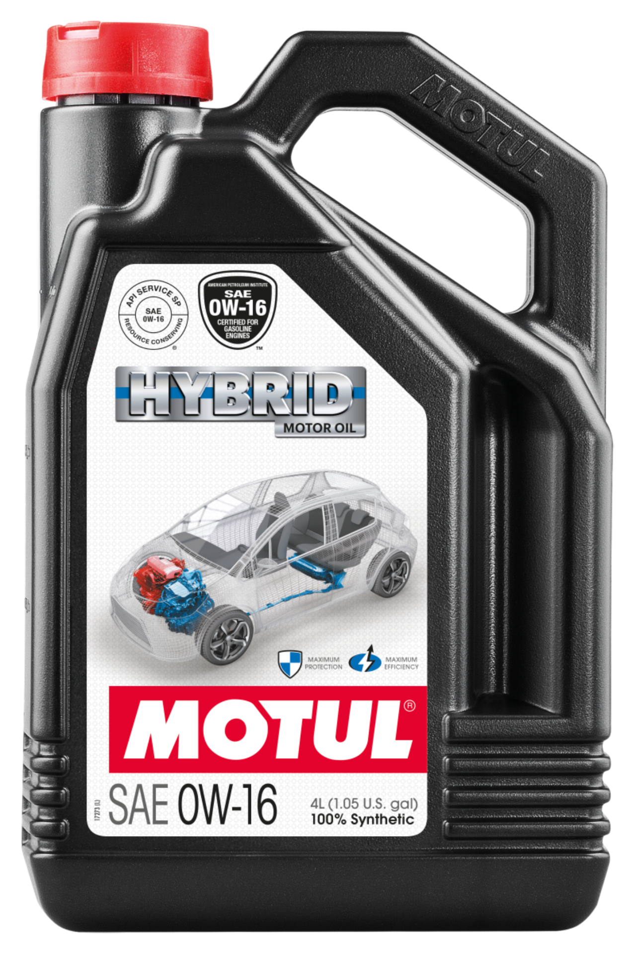 Picture of Motul 4L OEM Synthetic Engine Oil Hybrid 0W16 API SN