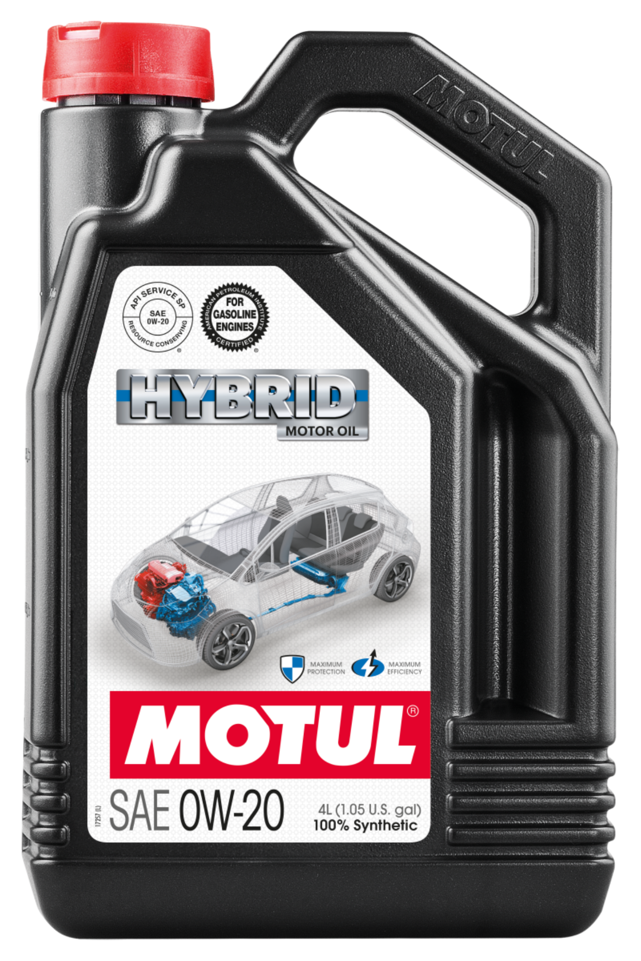 Picture of Motul 4L Hybrid Synthetic Motor Oil - 0W20
