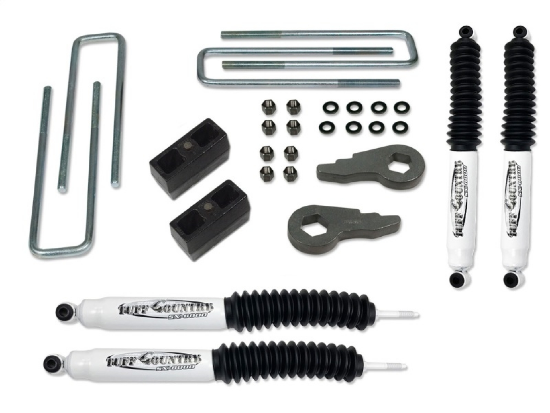 Picture of Tuff Country 99-06 Chevy Silverado 1500 4x4 2in Lift Kit with Rear Lift Blocks SX8000 Shocks