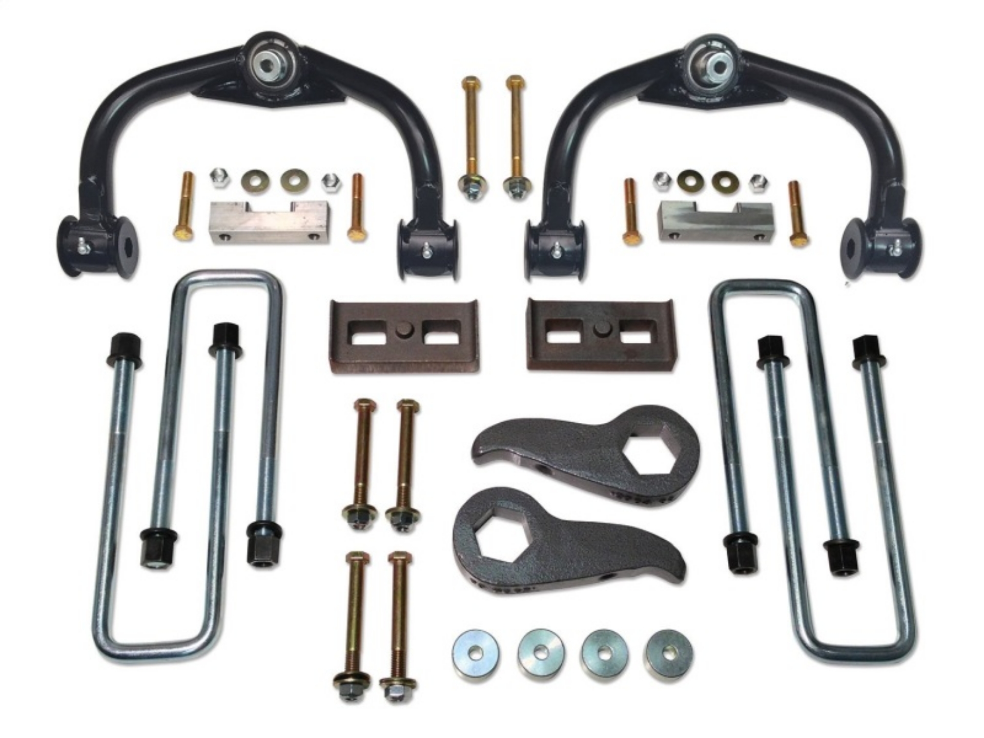 Picture of Tuff Country 11-19 Chevy Silverado 2500HD 4x4 & 2wd 3-5in Uni-Ball Lift Kit SX8000 Shocks