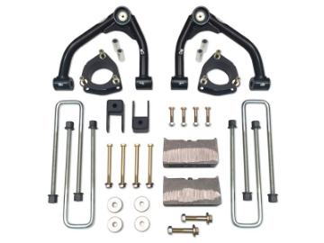 Picture of Tuff Country 14-18 Chevy Silverado 1500 4wd 4in Lift Kit w-1 Pc OE Cast Stl Up Arms SX8000
