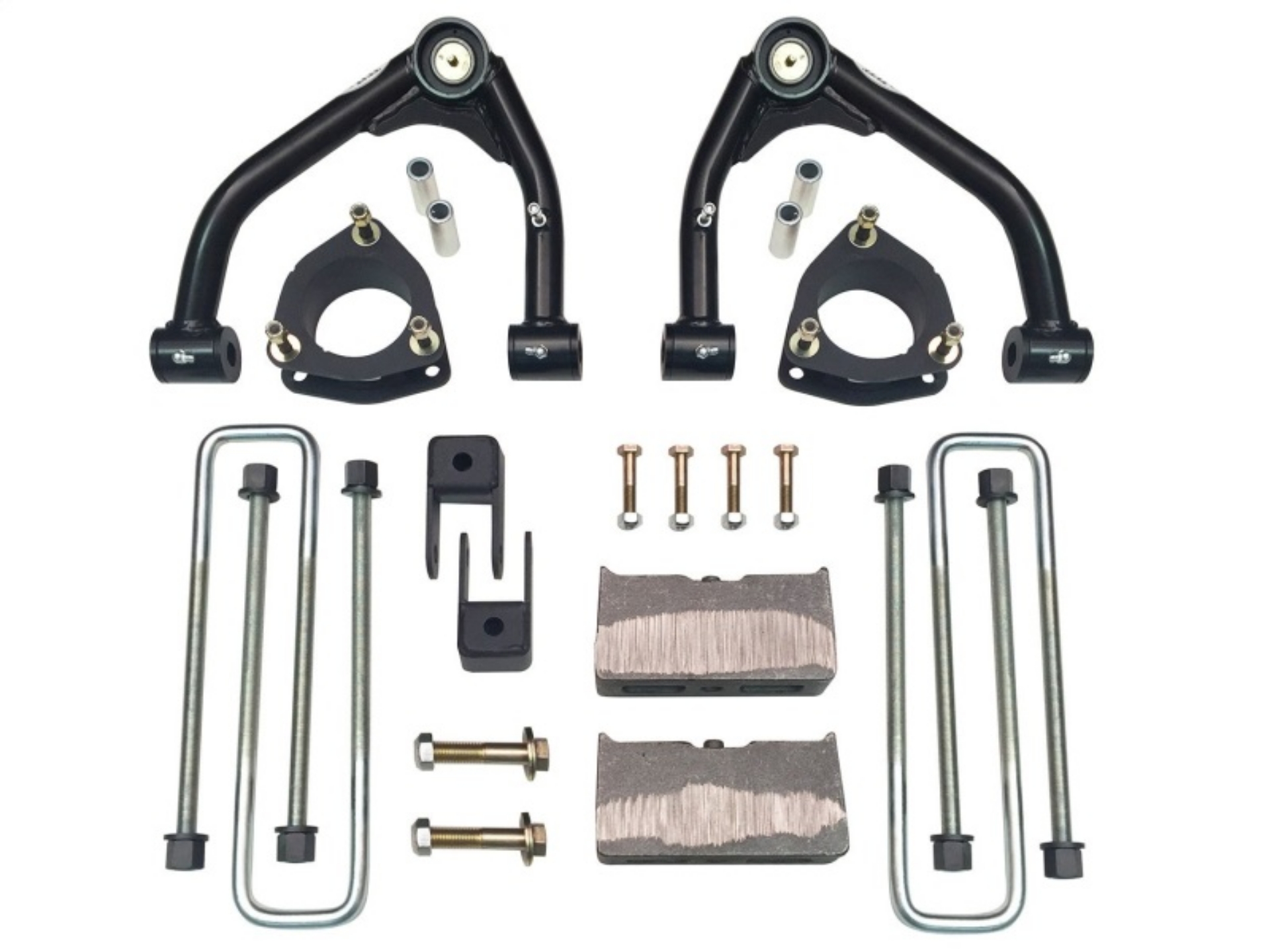 Picture of Tuff Country 07-18 Silverado 1500 2wd 4in Lft Kt Alum-Stmpd 2 Pc Stl Up Cntrl Arm SX8000 Shocks