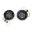 Picture of Letric Lighting 99-03 Premium Halo Black Switchbacks Running Light w- Amber Turn Signals 1157